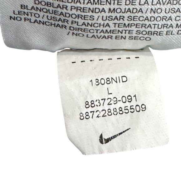 Nike Jacket Gray Women Just Do It Swoosh Full Zip Hoodie 883729 091 Size Large - Picture 9 of 12